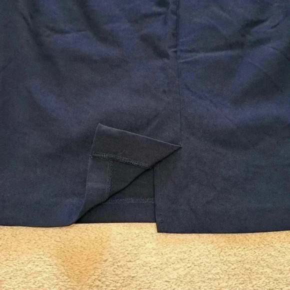 ❤ S.C.& Co. Navy Blue Pull On Skort Size 6 Stretch Woven Skirt lined with Shorts - Picture 13 of 15